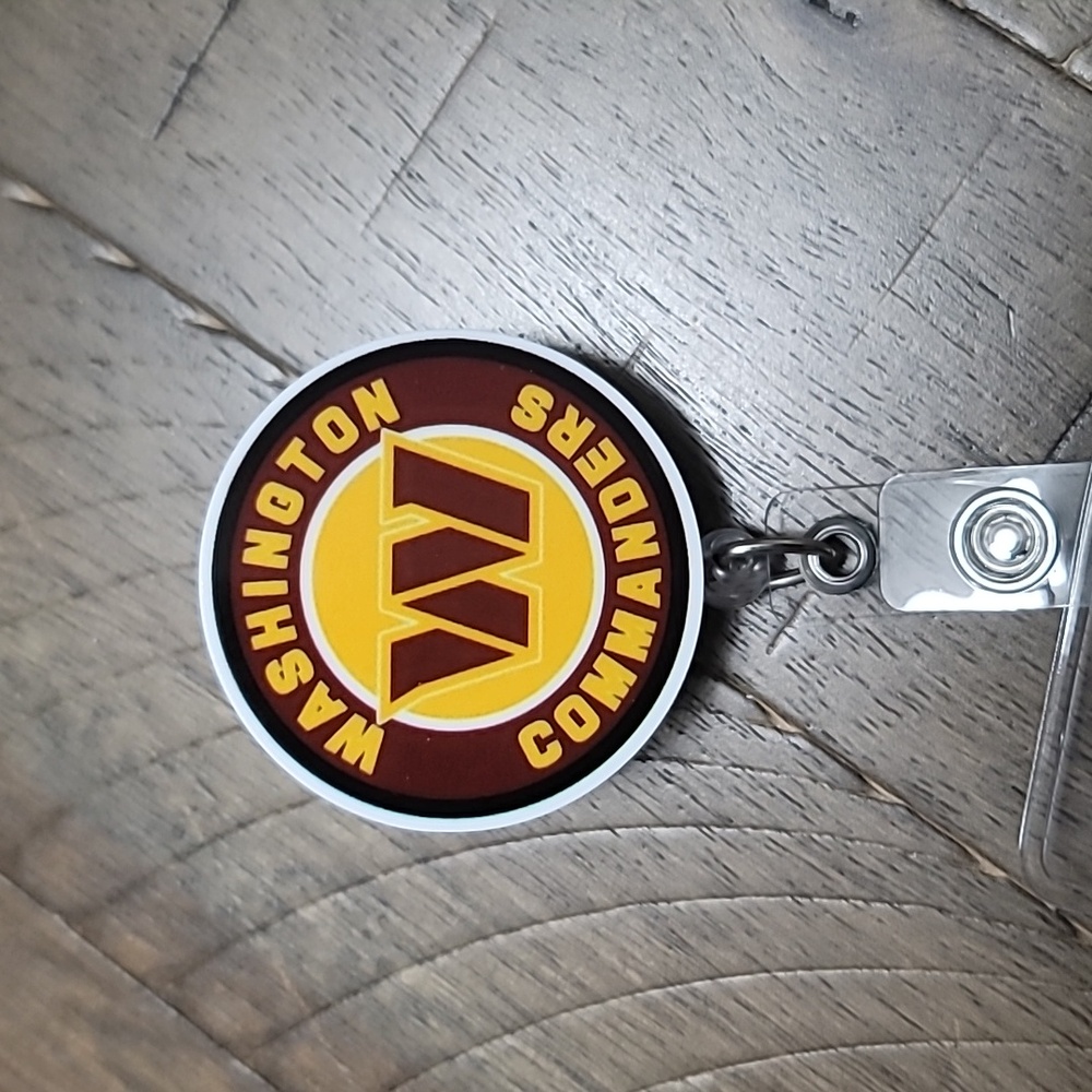 Washington Commanders badge reel